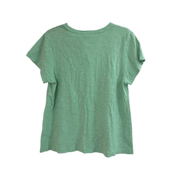 WILT Mint Green V-Neck Boyfriend Tee T-Shirt Cotton Soft - Sz Medium - NWT - Picture 2 of 4